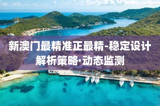 新澳门最精准正最精-稳定设计解析策略·动态监测