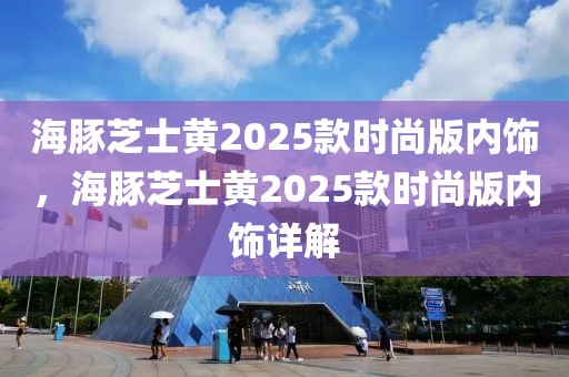 海豚芝士黄2025款时尚版内饰，海豚芝士黄2025款时尚版内饰详解