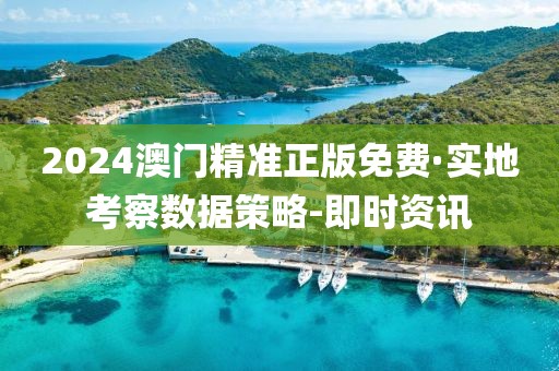 2024澳门精准正版免费·实地考察数据策略-即时资讯