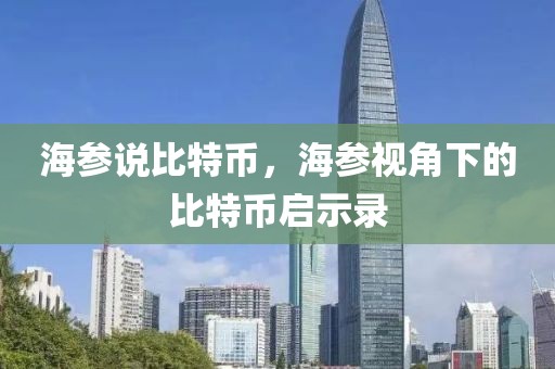 海参说比特币，海参视角下的比特币启示录