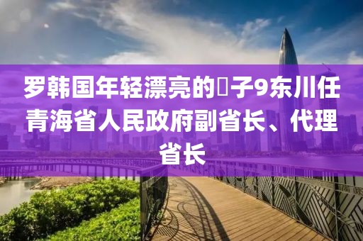 罗韩国年轻漂亮的㥰子9东川任青海省人民政府副省长、代理省长