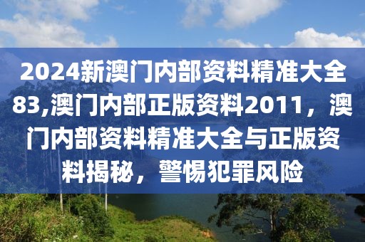 2024新澳门内部资料精准大全83,澳门内部正版资料2011，澳门内部资料精准大全与正版资料揭秘，警惕犯罪风险