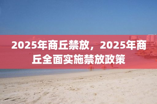 2025年商丘禁放，2025年商丘全面实施禁放政策