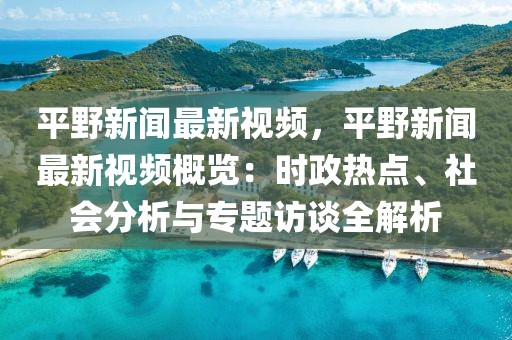 平野新闻最新视频，平野新闻最新视频概览：时政热点、社会分析与专题访谈全解析