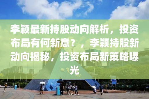 李颖最新持股动向解析，投资布局有何新意？，李颖持股新动向揭秘，投资布局新策略曝光