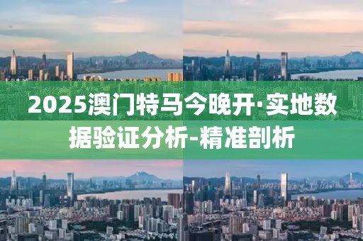 2025澳门特马今晚开·实地数据验证分析-精准剖析