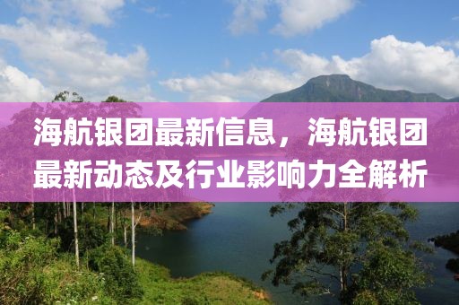 海航银团最新信息，海航银团最新动态及行业影响力全解析