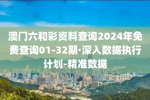 澳门六和彩资料查询2024年免费查询01-32期·深入数据执行计划-精准数据