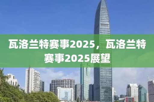 瓦洛兰特赛事2025，瓦洛兰特赛事2025展望