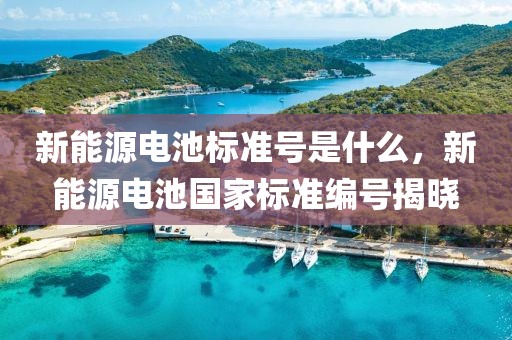 新能源电池标准号是什么，新能源电池国家标准编号揭晓