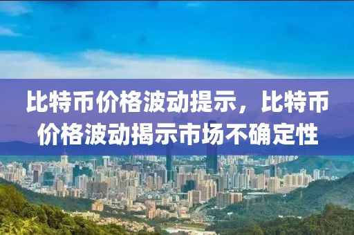 比特币价格波动提示，比特币价格波动揭示市场不确定性