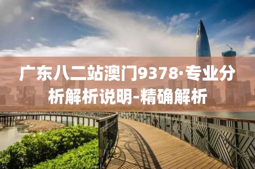 广东八二站澳门9378·专业分析解析说明-精确解析