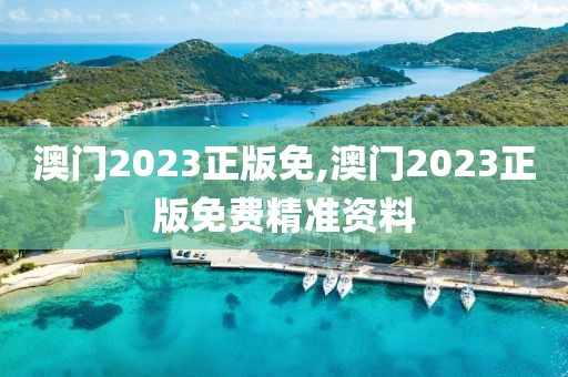 澳门2023正版免,澳门2023正版免费精准资料