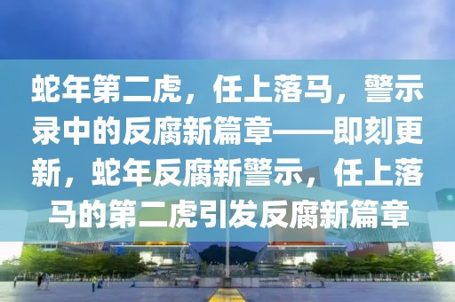 蛇年第二虎，任上落马，警示录中的反腐新篇章——即刻更新，蛇年反腐新警示，任上落马的第二虎引发反腐新篇章