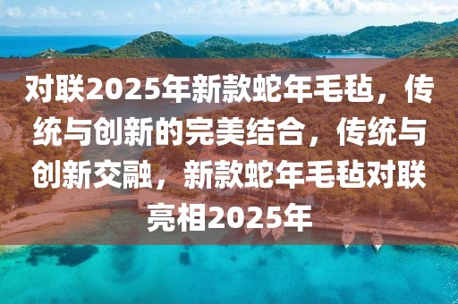 对联2025年新款蛇年毛毡，传统与创新的完美结合，传统与创新交融，新款蛇年毛毡对联亮相2025年