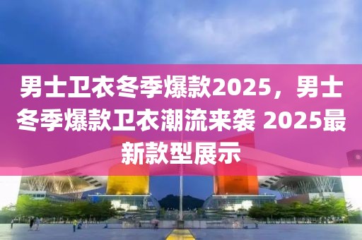 男士卫衣冬季爆款2025，男士冬季爆款卫衣潮流来袭 2025最新款型展示