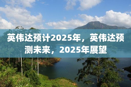 英伟达预计2025年，英伟达预测未来，2025年展望