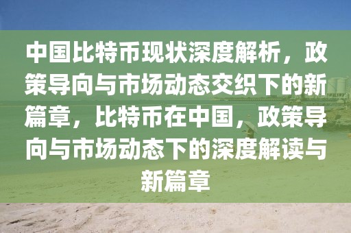 中国比特币现状深度解析，政策导向与市场动态交织下的新篇章，比特币在中国，政策导向与市场动态下的深度解读与新篇章