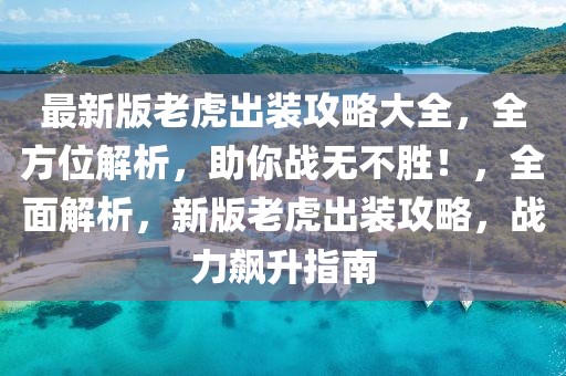 最新版老虎出装攻略大全，全方位解析，助你战无不胜！，全面解析，新版老虎出装攻略，战力飙升指南