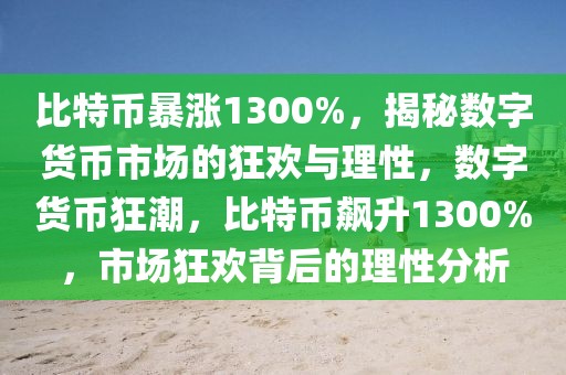 比特币暴涨1300%，揭秘数字货币市场的狂欢与理性，数字货币狂潮，比特币飙升1300%，市场狂欢背后的理性分析