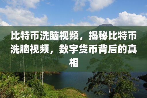 比特币洗脑视频，揭秘比特币洗脑视频，数字货币背后的真相