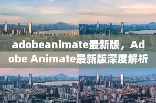 adobeanimate最新版，Adobe Animate最新版深度解析