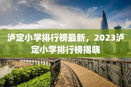 泸定小学排行榜最新，2023泸定小学排行榜揭晓