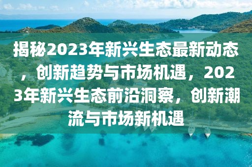 揭秘2023年新兴生态最新动态，创新趋势与市场机遇，2023年新兴生态前沿洞察，创新潮流与市场新机遇