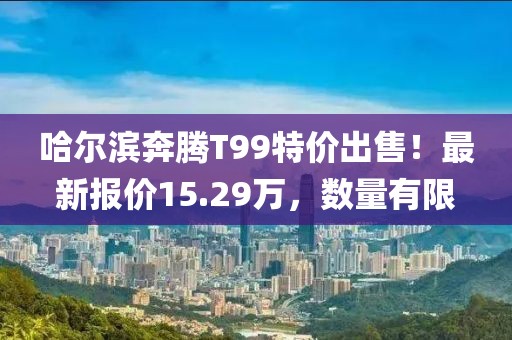 哈尔滨奔腾T99特价出售！最新报价15.29万，数量有限