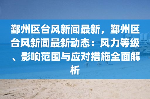 鄞州区台风新闻最新，鄞州区台风新闻最新动态：风力等级、影响范围与应对措施全面解析