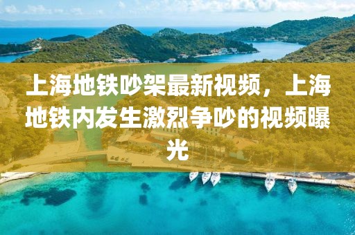 上海地铁吵架最新视频，上海地铁内发生激烈争吵的视频曝光