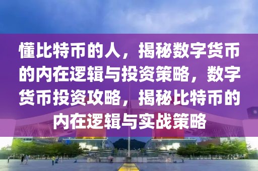 懂比特币的人，揭秘数字货币的内在逻辑与投资策略，数字货币投资攻略，揭秘比特币的内在逻辑与实战策略