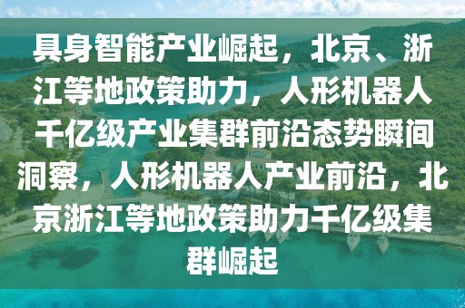 具身智能产业崛起，北京、浙江等地政策助力，人形机器人千亿级产业集群前沿态势瞬间洞察，人形机器人产业前沿，北京浙江等地政策助力千亿级集群崛起