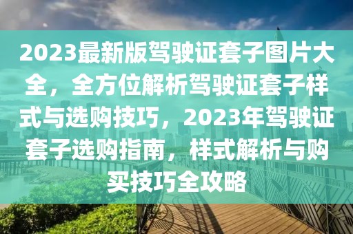 2023最新版驾驶证套子图片大全，全方位解析驾驶证套子样式与选购技巧，2023年驾驶证套子选购指南，样式解析与购买技巧全攻略