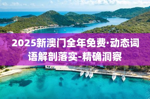 2025新澳门全年免费·动态词语解剖落实-精确洞察