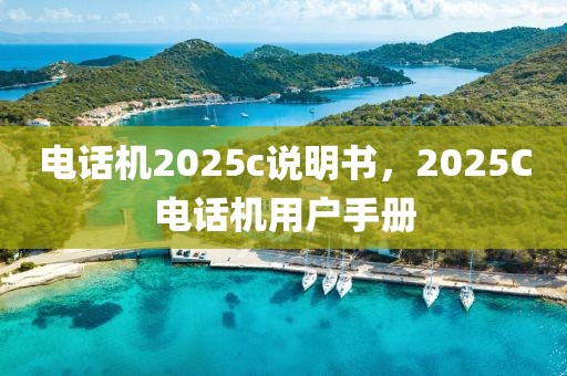 电话机2025c说明书，2025C电话机用户手册