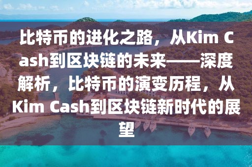 比特币的进化之路，从Kim Cash到区块链的未来——深度解析，比特币的演变历程，从Kim Cash到区块链新时代的展望