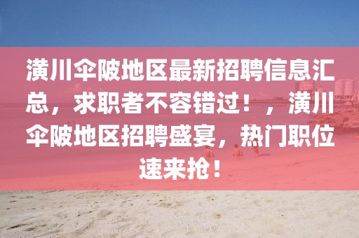 潢川伞陂地区最新招聘信息汇总，求职者不容错过！，潢川伞陂地区招聘盛宴，热门职位速来抢！