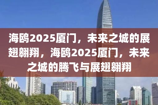 海鸥2025厦门，未来之城的展翅翱翔，海鸥2025厦门，未来之城的腾飞与展翅翱翔