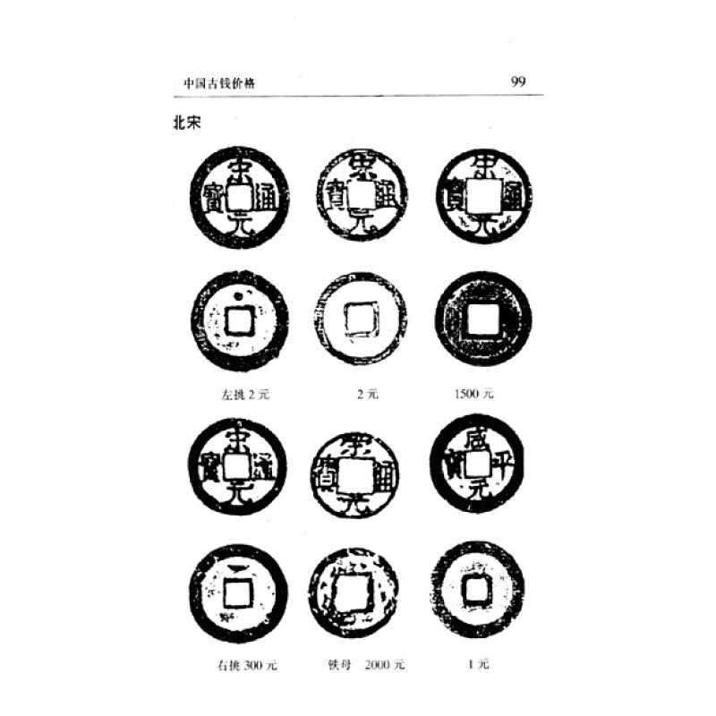 中国古钱币图谱及价格最新最全，中国古钱币图谱大全及最新价格总览