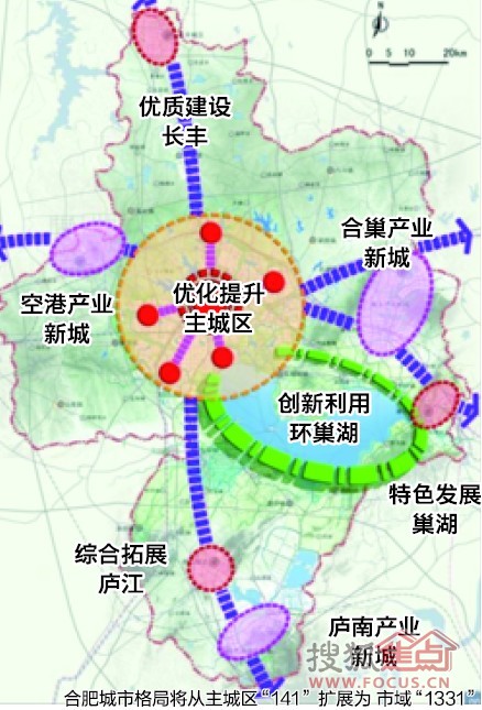 合肥最新干道规划，合肥最新干道规划概览