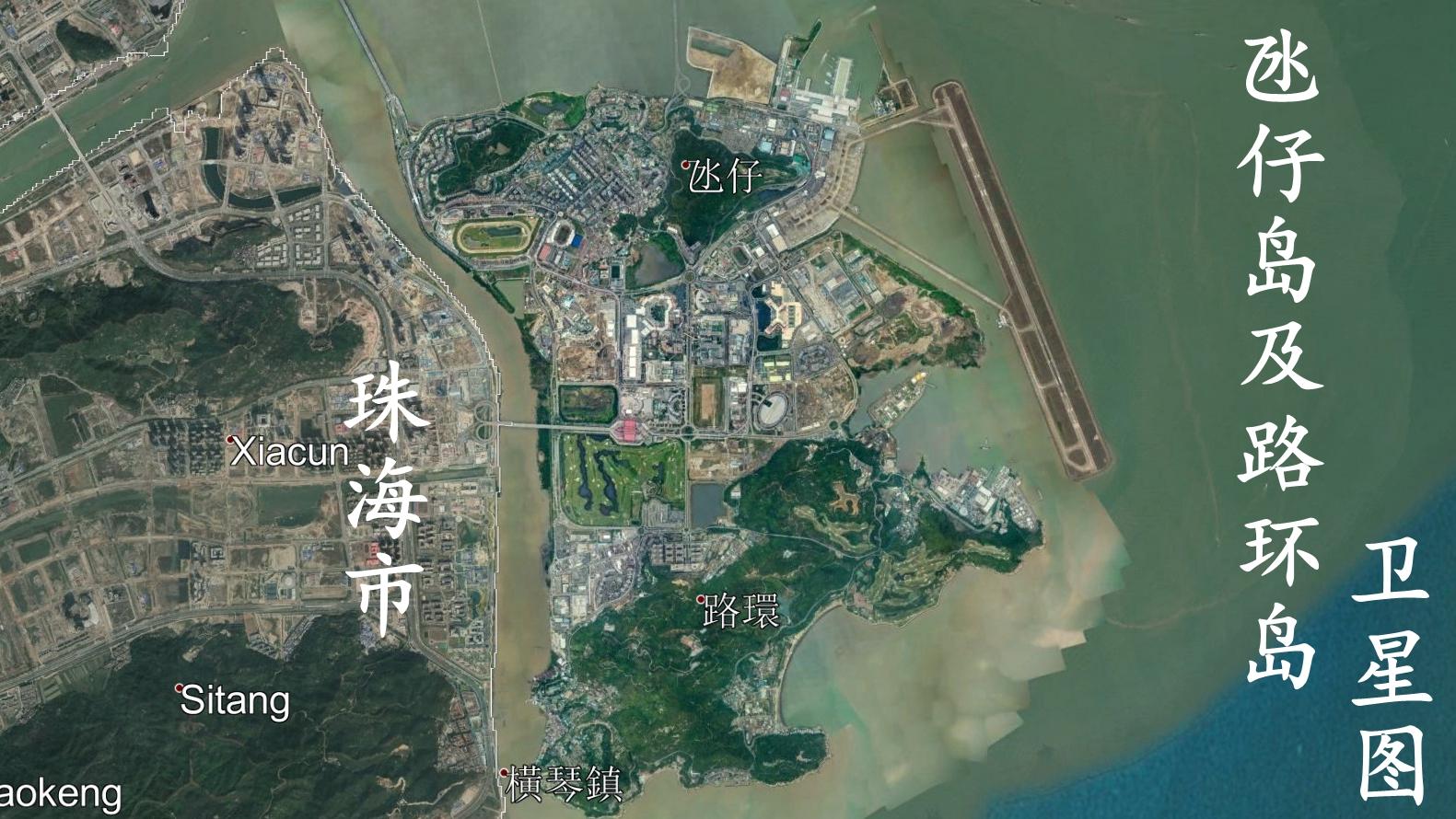 香港和澳门地图，香港澳门地图全景图