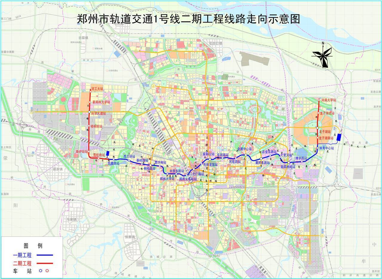 郑州地铁3号线最新线路图，郑州地铁3号线全图揭秘