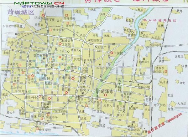 菏泽最新城区地图,菏泽最新城区地图全图，菏泽最新城区地图全图版发布